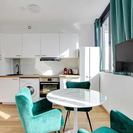 Апартаменты Cosy Studio - 2p - Parc De Belleville
