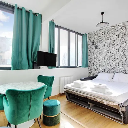 Cosy Studio - 2p - Parc De Belleville * Париж