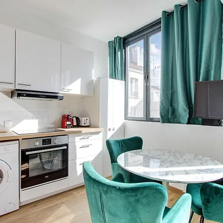 Cosy Studio - 2p - Parc De Belleville Апартаменты Париж